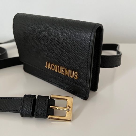 JACQUEMUS Black La Ceinture Bello Belt Bag - Picture 3 of 13
